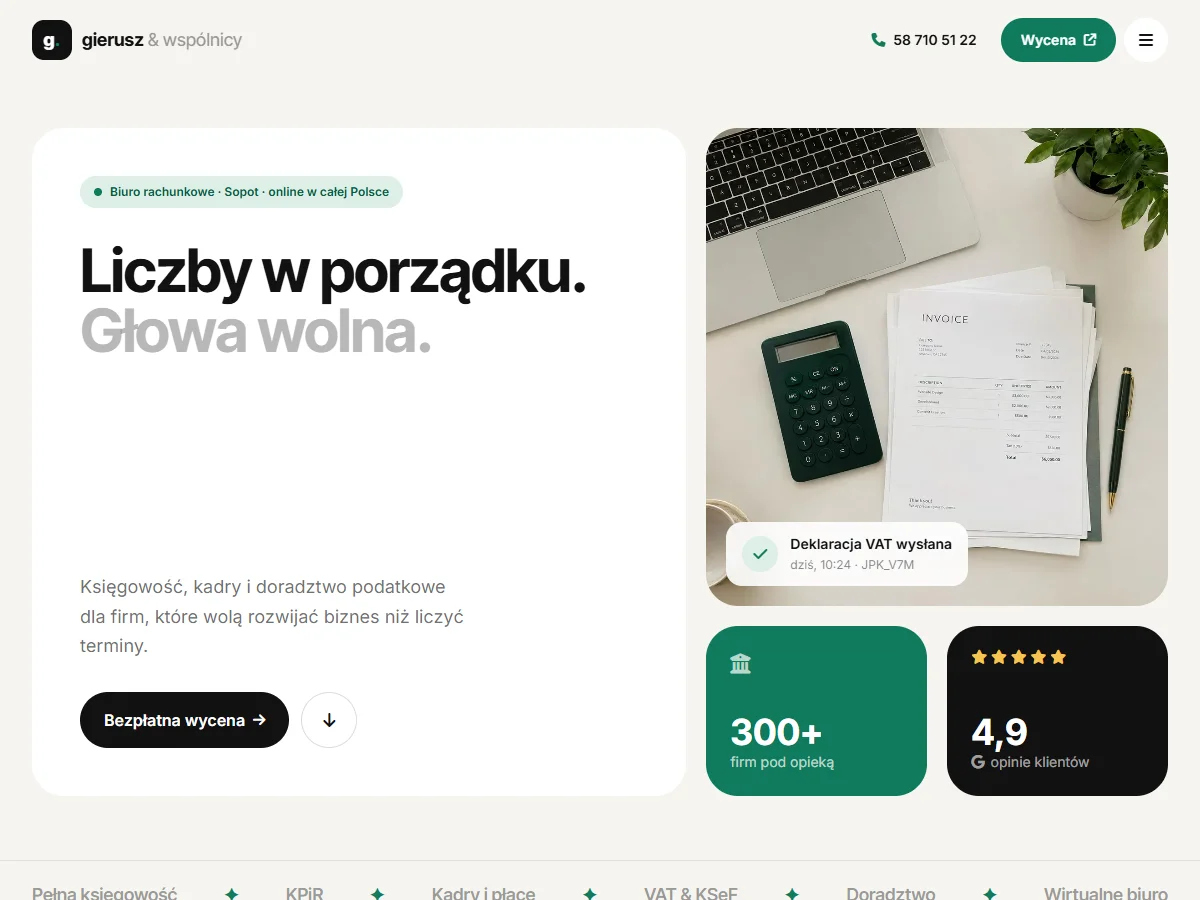 Podgląd wariantu Nowoczesnego